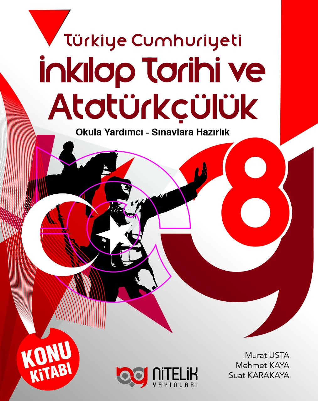 8. Sınıf T. C. İnkılap Tarihi ve Atatürkçülük Konu Kitabı YENİ kapak görseli